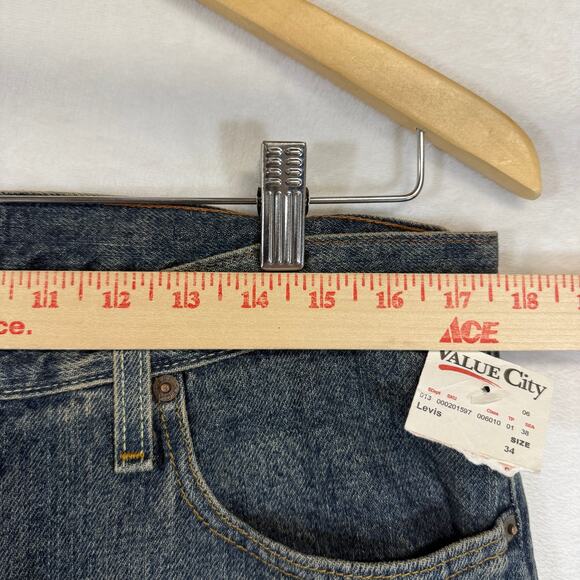 NWT Levi's 34X30 Low‎ Slim Bootcut Retro 90s Casual Workwear Cotton Streetwear - Picture 9 of 10